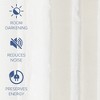 Texture Velvet Back Tab Room Darkening Curtain Single Panel - 2 of 4