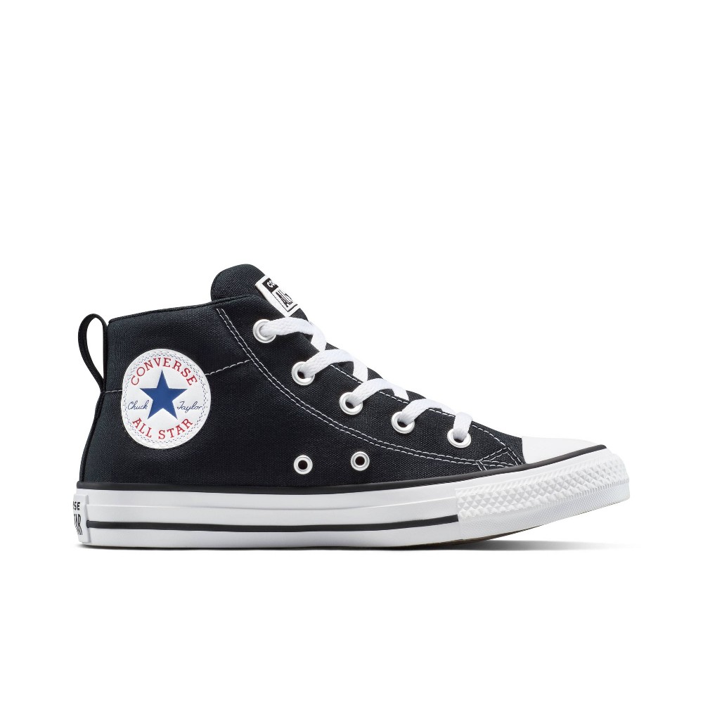 Converse Adult Street Mid Sneakers - Black M 7/ W 9
