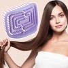 Unique Bargains 2 Pcs Tangle Shower Hair Detangler - 2 of 4