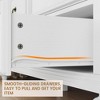 Farmhouse 9 Drawers Dresser for Bedroom, 47" Wide Wood Rustic Chest of 9 Drawers with Metal Handles - 4 of 4