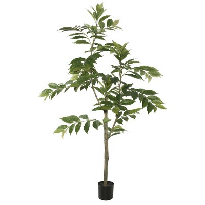 5' Artificial Potted Nandina Tree - Vickerman