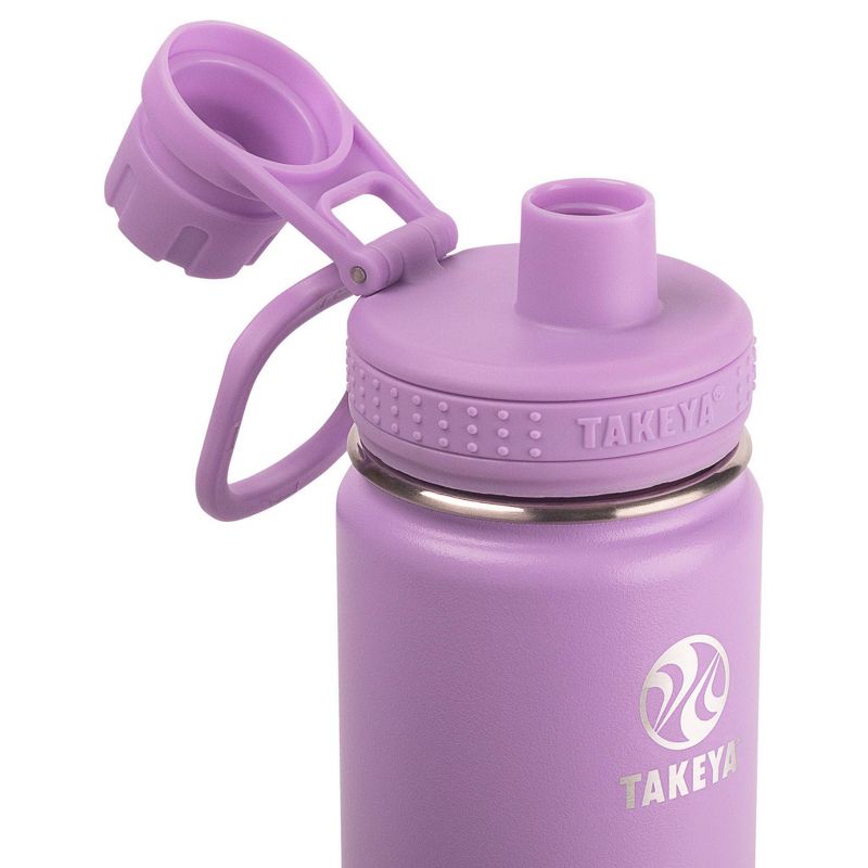 Takeya 22oz Actives Insulated Stainless Steel Water Bottle with Spout Lid, 3 of 6