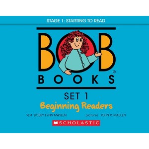 Bob Books - Set 1: Beginning Readers Hardcover Bind-Up Phonics, Ages 4 and Up, Kindergarten (Stage 1: Starting to Read) - 1 of 1