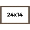 PosterPalooza | Sculpted Silver Picture Frame - UV Acrylic, Backing Board, Hanging Hardware Included - 2 of 4