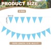 Unique Bargains 49ft Felt Fabric Soft Touch Wear-resistant Reusable Banner 2 Pcs - 2 of 4