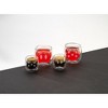 JoyJolt Disney Mickey Pants & Minnie Skirt Double Wall Mugs - 7.4 oz - Set of 2 Disney Coffee Mug and Tea Cups Collection of Double Wall Glasses - 3 of 4