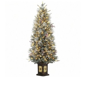 Green 629830091233 Box Christmas Light Tree Decoration Ornaments Boxes for Holiday Decor - 1 of 4