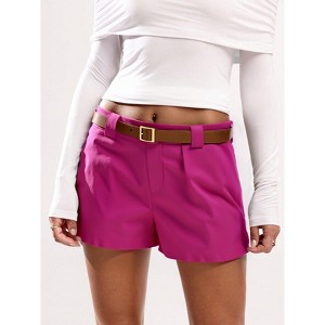 Women's Casual fashion high waisted shorts - 1 of 4