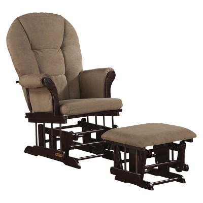 shermag rocker glider and ottoman set