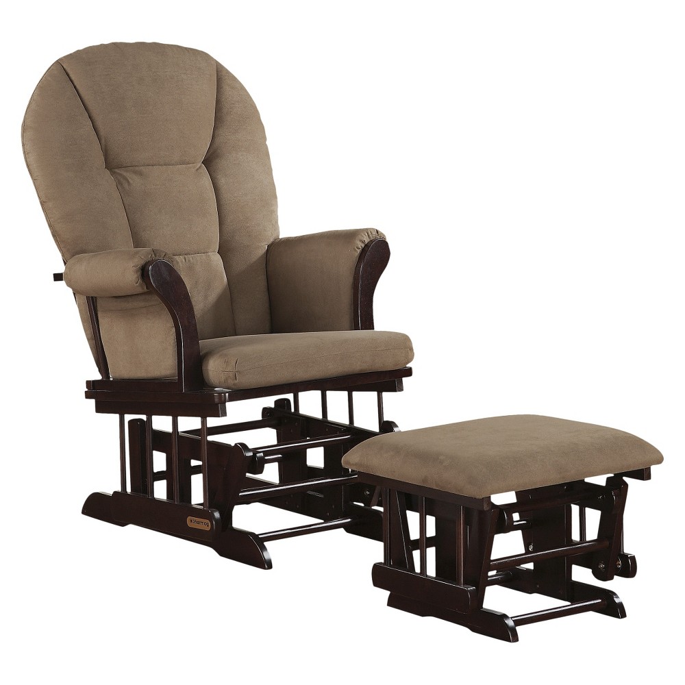 Shermag alexis glider 2025 rocker and ottoman combo