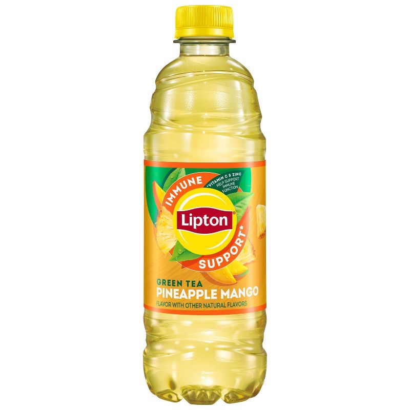 Lipton Pineapple Mango Iced Tea - 12pk/16.9 fl oz Bottles, 3 of 4