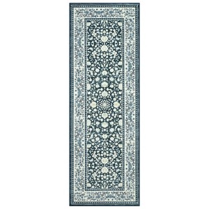 Coolmee Washable Area Rugs for Living Room,Rugs for Bedroom Soft Low Pile Non-Slip Area Rug with Rubber Backing for Home Office Decor Red - 1 of 4
