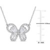 EVERLY JEWELRY | Sterling Silver 1 3/4 CT DEW Created Moissanite  Fashion Pendant With Chain - 2 of 4