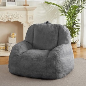 GustoWave Giant Bean Bag Chair, Floor Lazy Sofa with Handle for Living Room - 1 of 4