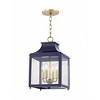 Mitzi Leigh 4 - Light Pendant in  Polished Nickel Clear Shade - 2 of 4