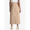 Jessica London Women's Plus Size True Fit Stretch Denim Midi Skirt - 3 of 4