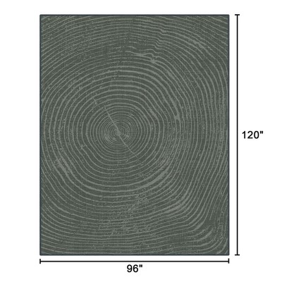 Abynow Medallion Diamond Faded Rustic Indoor Area Rug