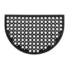 Evideco French Home Goods Half Moon Rubber Door Mat 23.5 x 15.75 Inches - 2 of 4