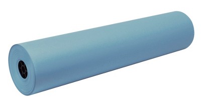 Sky Blue Heavyweight Art Paper Roll, 36 Inches x 500 Feet