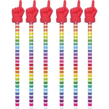 Teacher Created Resources® Colorful Stripes Hand Pointer, Pack of 6