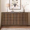 Bella Depot Modern 58.6“ Sideboard, 4-Door Storage Cabinet for Living Room, Kitchen or Home Office - 2 of 4