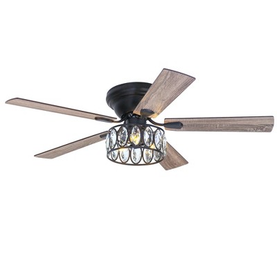 Airsurfer 52" Standard 5 - Blade  Ceiling Fan with Remote Control and Light Kit Included