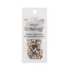 Crystal Lane DIY 288pc SS16 (4mm) Light Colorado Topaz Glass Round Flat Back Rhinestones - 2 of 4
