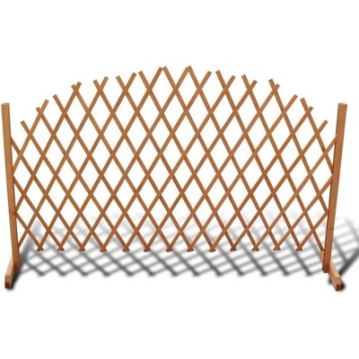 vidaXL Trellis Fence Solid Wood 5Feet 11Inch x 3Feet 3Inch
