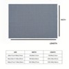 Garvee Braided Print Area Rugs ,Low Pile Ultra-Thin Floor Carpet for Living Room,Bedroom,Dining Room - 2 of 4