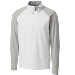 Cutter & Buck Response Lightweight Hybrid Quarter Zip Mens Pullover Windbreaker - 1 of 1