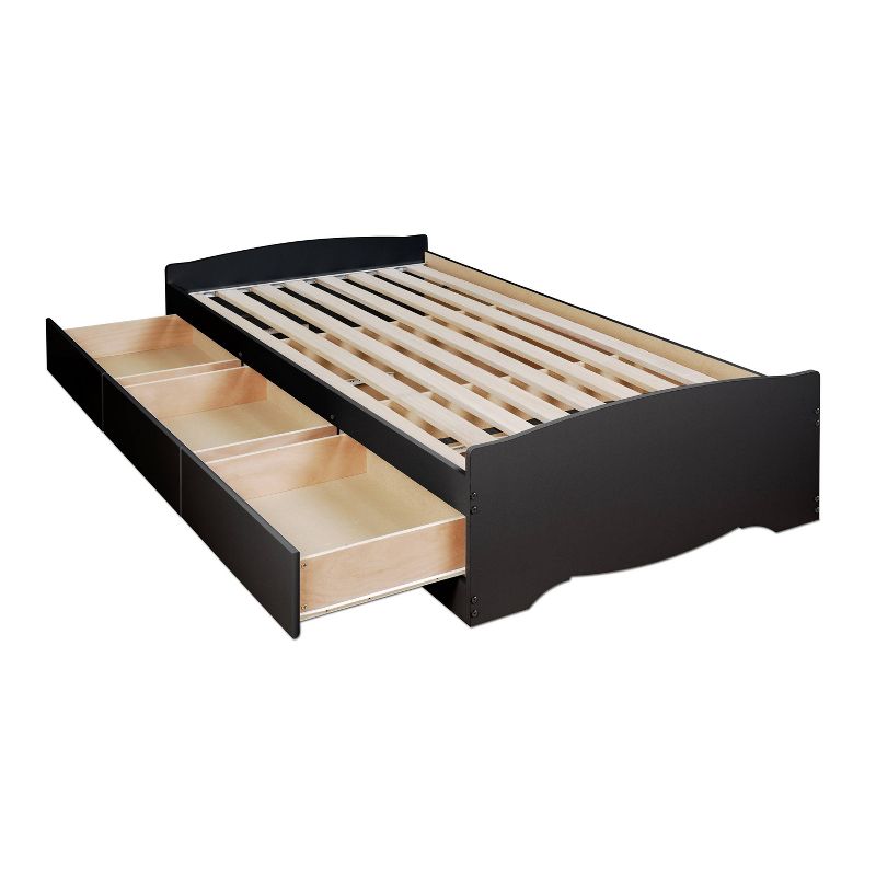 Mate's Platform Storage Bed with 3 Drawers - Prepac , 1 of 9