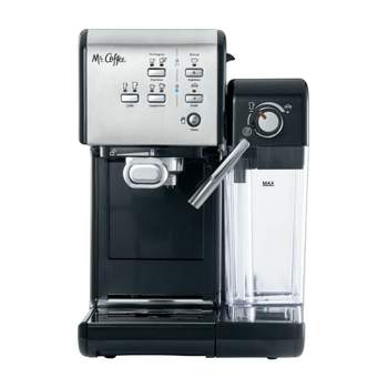 Mr. Coffee Steam Espresso Maker/Coffee Maker/Milk Frother Black BVMC-ECM170  - Best Buy