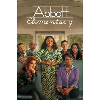 Trends International Abbott Elementary - Bus One Sheet Framed Wall Poster Prints