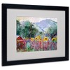 Trademark Fine Art -Richard Wallich 'Foothills' Matted Framed Art - 2 of 4