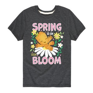 Boys' - Marvel - Guardians of the Galaxy Spring Is In Bloom Short Sleeve Graphic T-Shirt - 1 of 4
