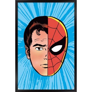Trends International Marvel Comics Spider-Man - Spider-Sense Framed Wall Poster Prints - 1 of 4