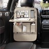 TruAIR Back Seat Car Organizer with Tray Ð Foldable Tablet Holder and Storage - 2 of 4