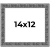 PosterPalooza | Distressed Black Picture Frame - UV Acrylic, Backing Board, Hanging Hardware Included - 2 of 4
