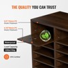 VEVOR Literature Organizers, 24 Compartments Office Mailbox with Adjustable Shelves, Wood Literature Sorter 29x12x24.4 inches,EPA Certified - 4 of 4