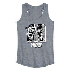 Women's - Disney - Mickey Mouse Graphic Racerback Tank - 1 of 4
