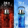 ZACHVO 320Z Insulated Tumbler, 24H Hot 72H Cold, 7-Layer Vacuum, Leakproof Stainless Steel Bottle with Handle & Strap - 4 of 4