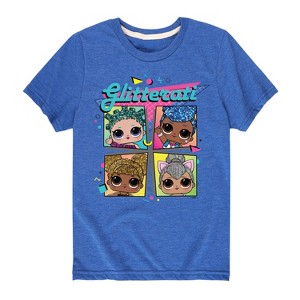 Boys' - LOL Surprise! - Glitterati Retro Grid Short Sleeve Graphic T-Shirt - 1 of 4