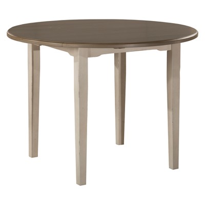 target white dining table