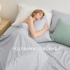 3-4 Pcs Cooling Sheet Set Bamboo Rayon Blend, Breathable & Silky, Deep Pockets for Hot Sleepers - 2 of 4