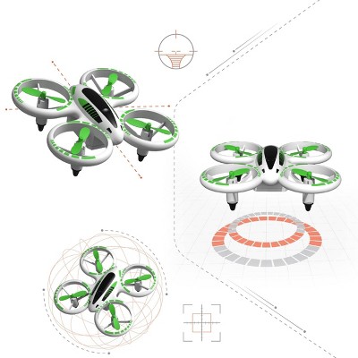 Sharper Image 2.4Ghz RC Glow Up Stunt Drone With LED Lights_4