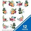 Carson Dellosa Education Grow Together Jumbo Flowers and Greenery Cut-Outs, 12 Per Pack, 3 Packs - 2 of 4