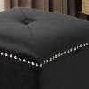 Brantly Glam Velvet Ottoman - Christopher Knight Home - image 3 of 4