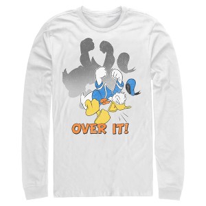 Mens Mickey & Friends Donald Duck Over It Long Sleeve Shirt - 1 of 4