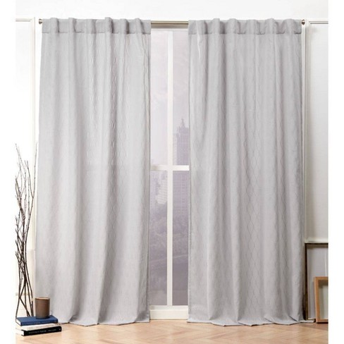 Tangled Tab Top Curtain Panel, Tab Top Curtain Panels