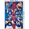 Trends International NFL New York Giants - Jaxson Dart & Cam Skattebo 25 Unframed Wall Poster Prints - 3 of 4